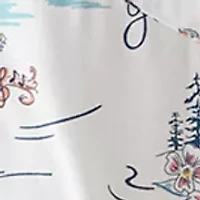 Men's Short Sleeve Print Camp Shirt