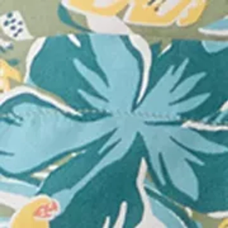 Men's Short Sleeve Print Camp Shirt