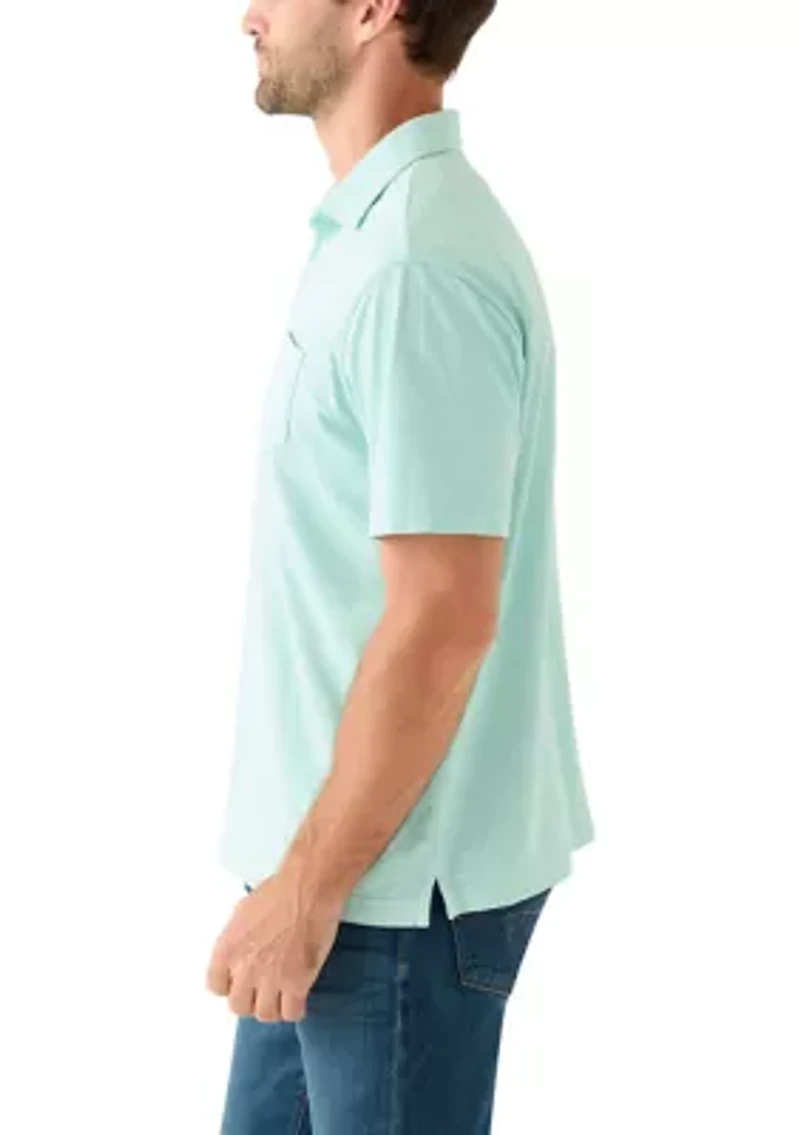 Men's Short Sleeve Cotton Polo Shirt