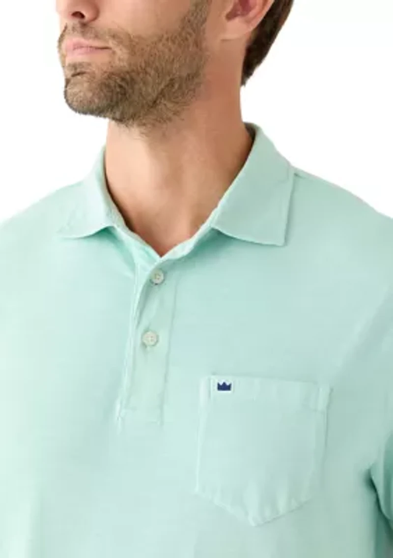 Men's Short Sleeve Cotton Polo Shirt