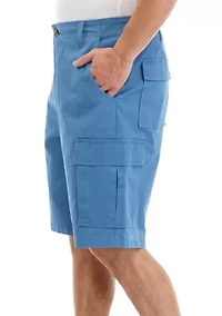 11" Twill Cargo Shorts