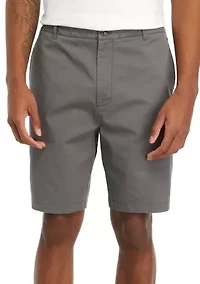 9" Twill Shorts