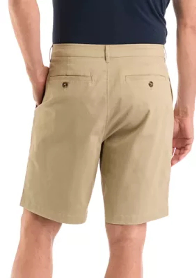 9" Twill Shorts