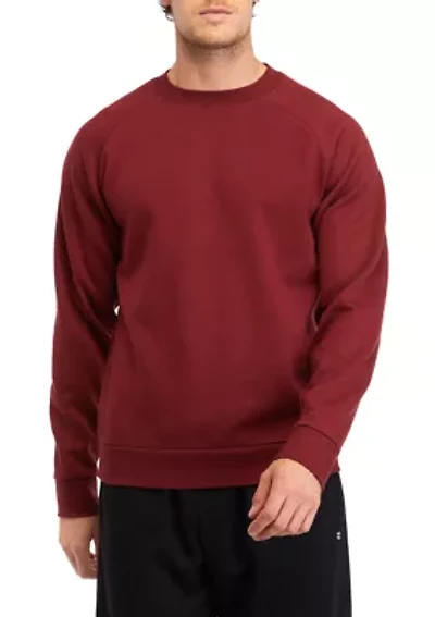 Fleece Solid Crew Neck Shirt