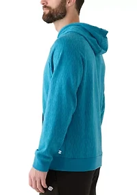 Printed Fleece Hoodie