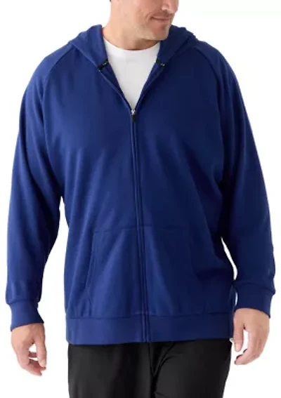 Big & Tall Fleece Zip Up Hoodie