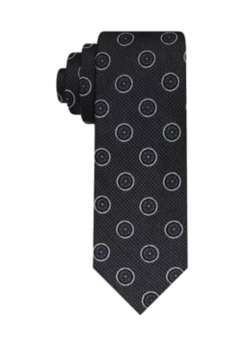 Spaced Medallion Tie