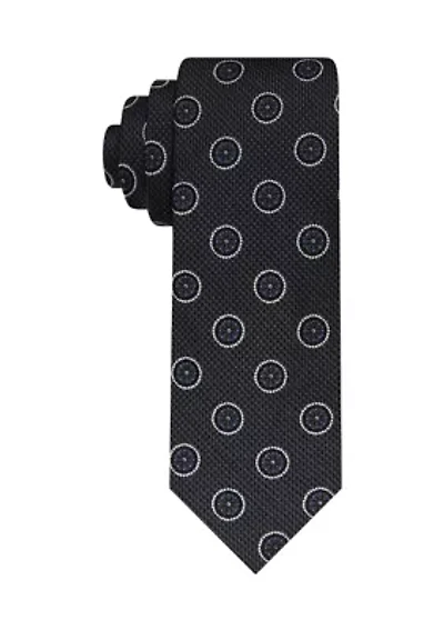 Spaced Medallion Tie