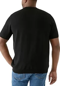 Big & Tall Short Sleeve Collared Polo Shirt
