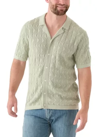 Men's Patterned Knit Sweater