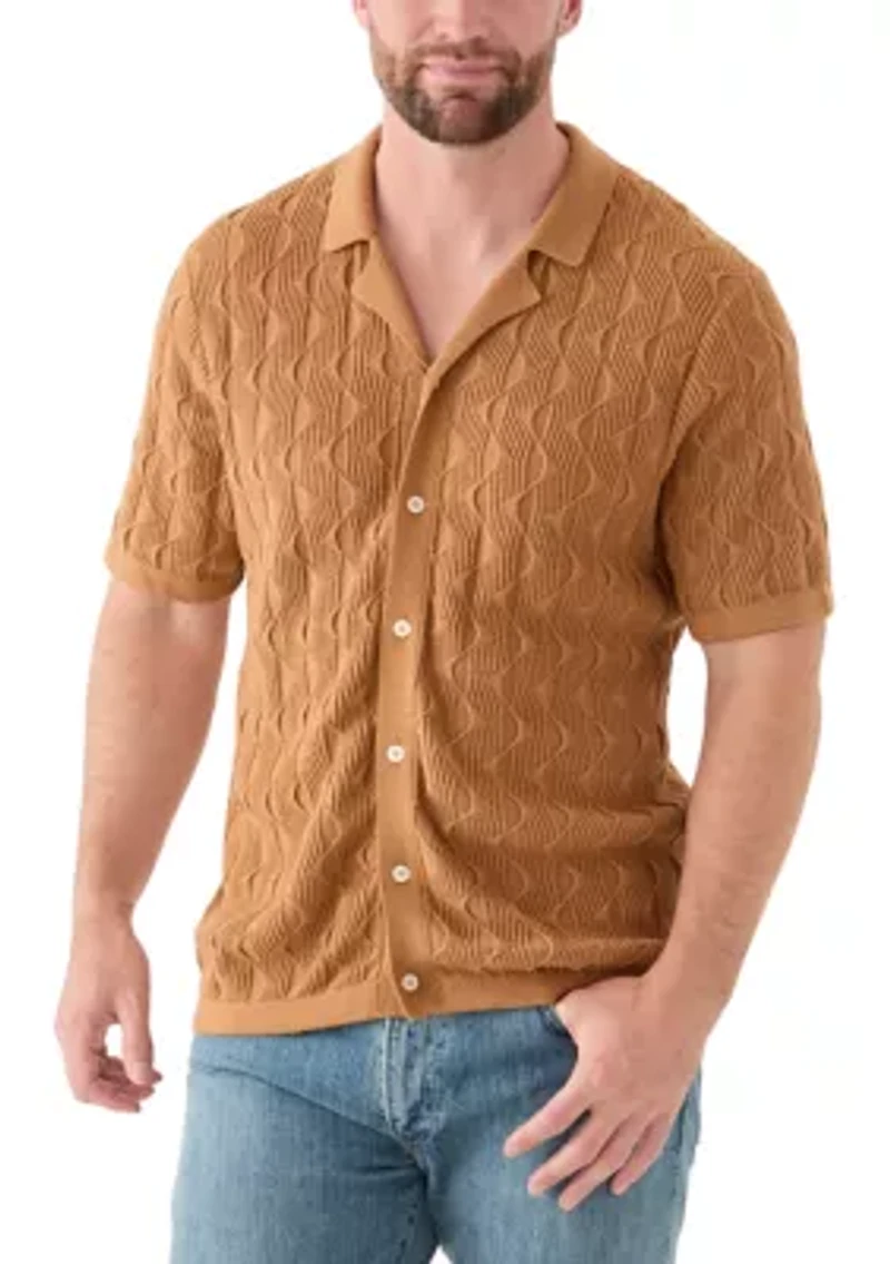 Men's Patterned Knit Sweater