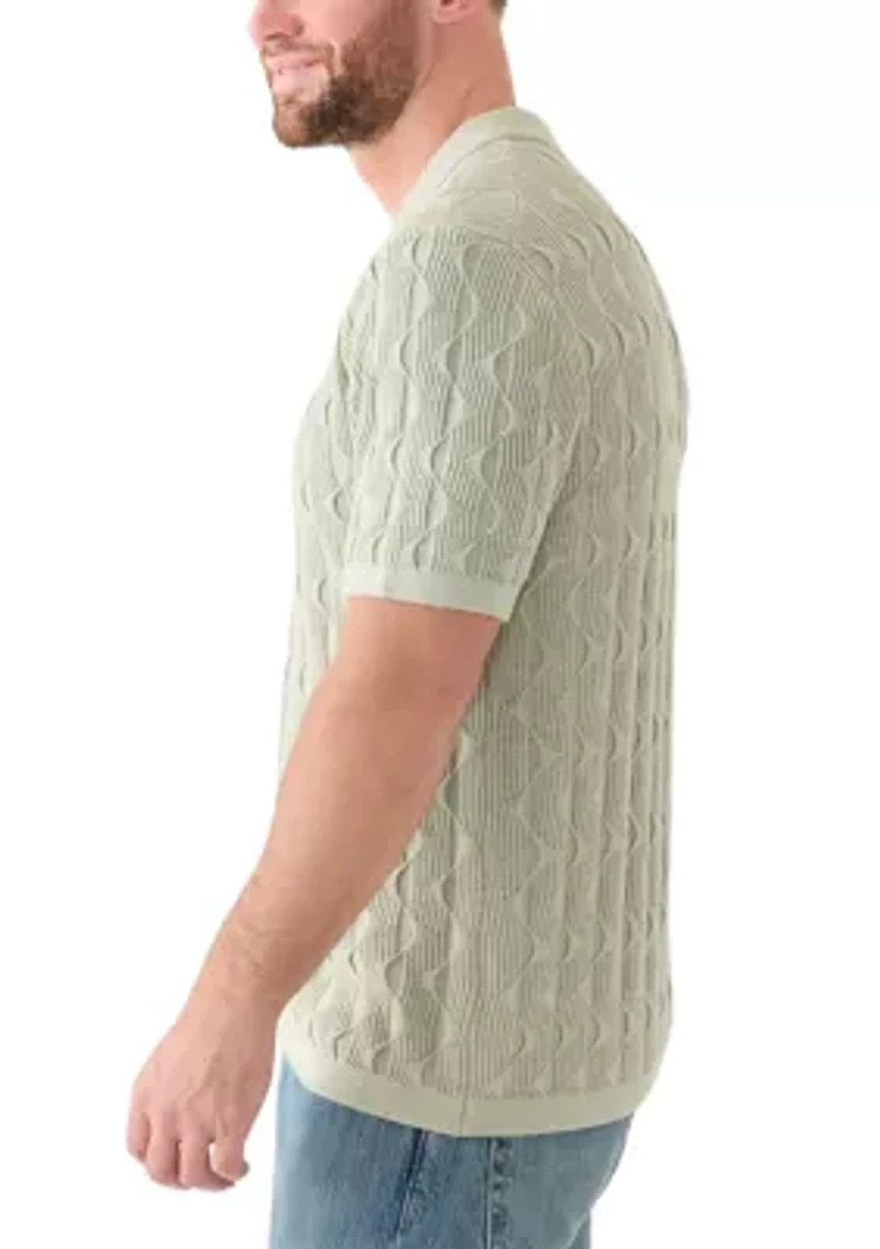 Men's Patterned Knit Sweater