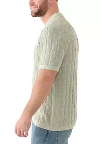 Men's Patterned Knit Sweater