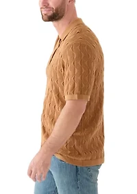 Men's Patterned Knit Sweater