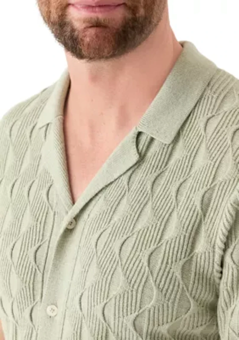 Men's Patterned Knit Sweater