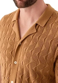 Men's Patterned Knit Sweater