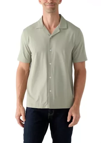 Men's Short Sleeve Stretch Knit Shirt