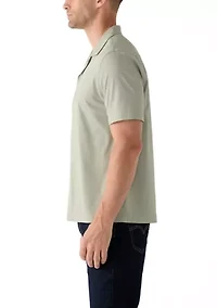 Men's Short Sleeve Stretch Knit Shirt