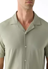 Men's Short Sleeve Stretch Knit Shirt
