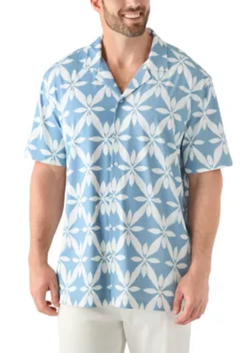 Big & Tall Stretch Button Down Shirt