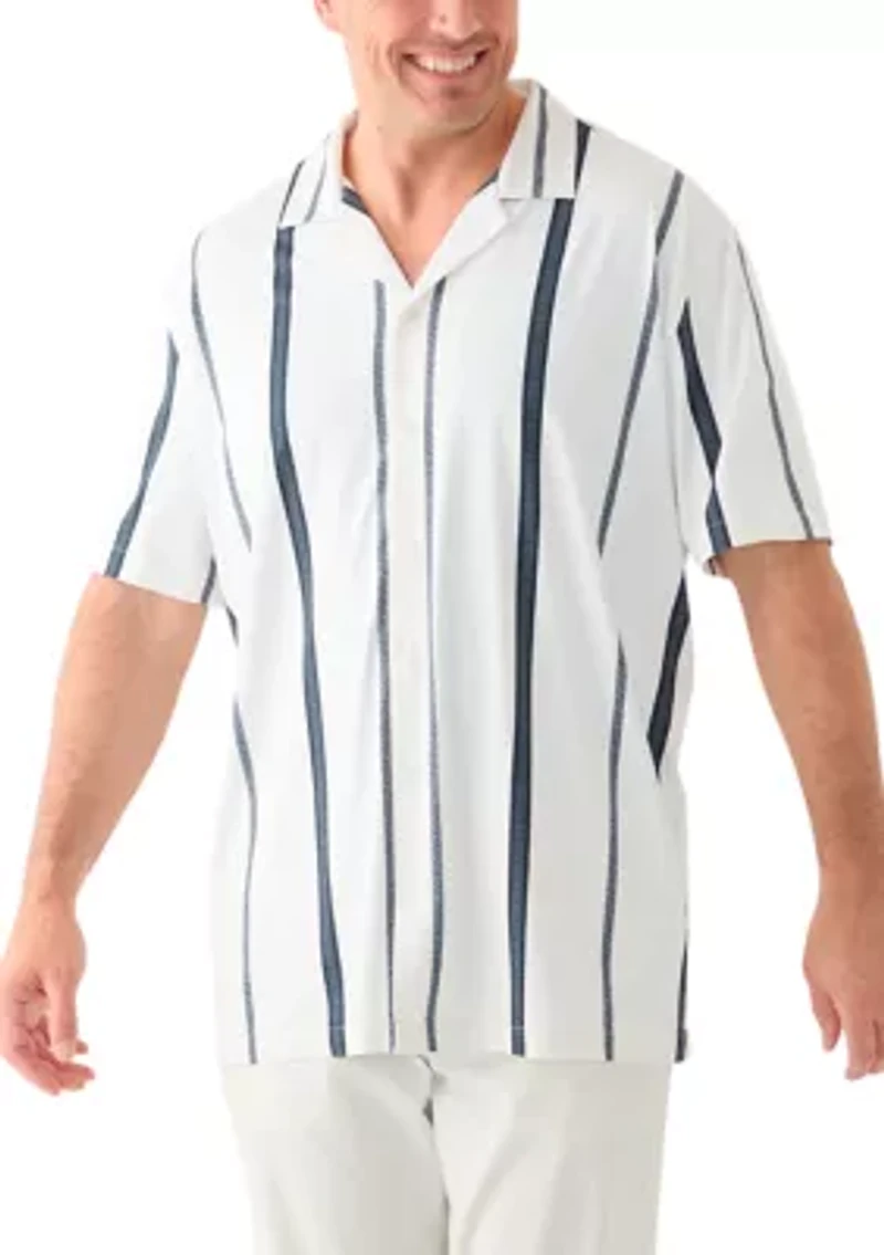 Big & Tall Button Down Stretch Shirt