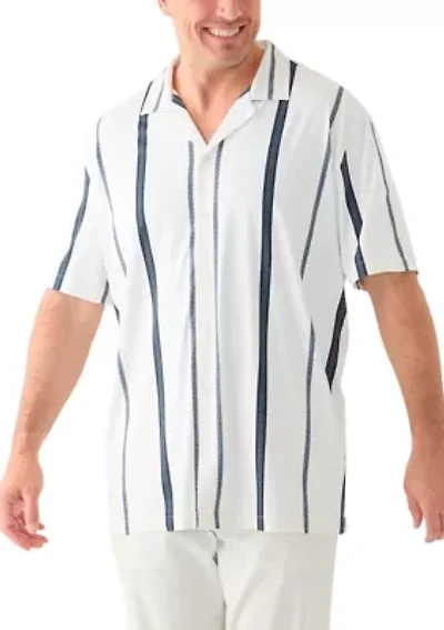 Big & Tall Button Down Stretch Shirt