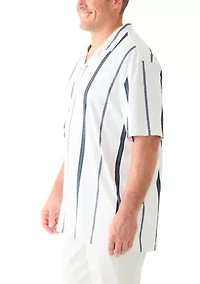 Big & Tall Button Down Stretch Shirt