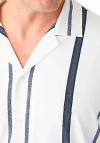 Big & Tall Button Down Stretch Shirt