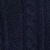 Big & Tall Long Sleeve Crew Neck Cable Knit Sweater
