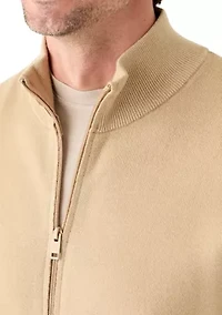 Men's Full Zip Sweater Jacket