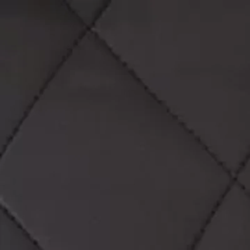 Big & Tall Olive Brown Quilted Jacket with Cord Collar