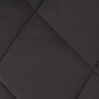 Big & Tall Olive Brown Quilted Jacket with Cord Collar