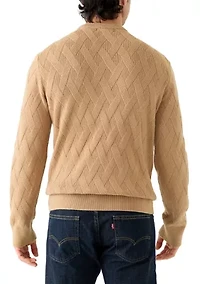 Basket Weave Stitch Sweater