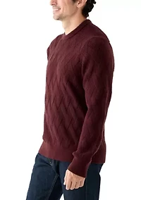 Basket Weave Stitch Sweater