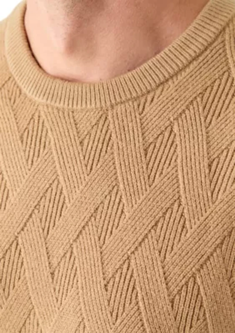 Basket Weave Stitch Sweater