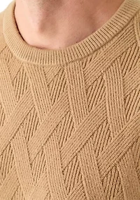 Basket Weave Stitch Sweater