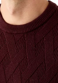 Basket Weave Stitch Sweater