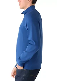Men's Performance Textured Quarter Zip Sweatshirt