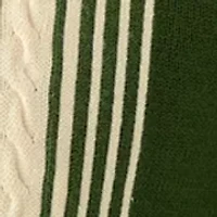 Men's Button Front Striped Sweater