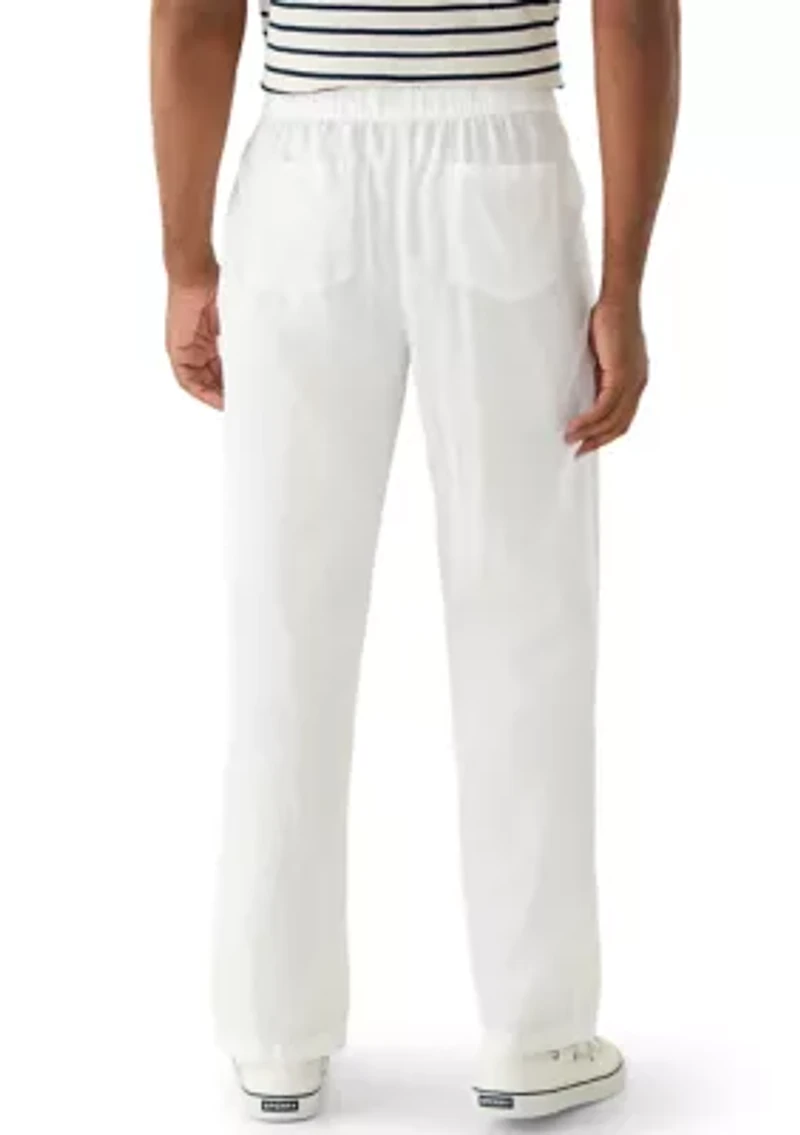 Men's Linen Drawstring Pants