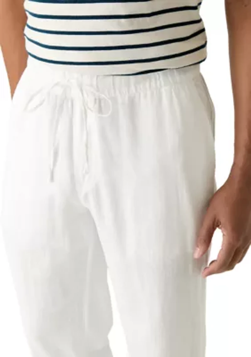 Men's Linen Drawstring Pants