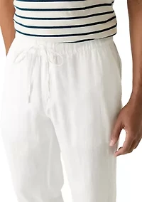 Men's Linen Drawstring Pants