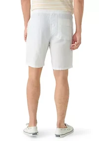 Men's Linen Drawstring Shorts