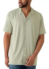 Men's Tall Stretch Knit Solid Shirt