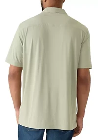 Men's Tall Stretch Knit Solid Shirt