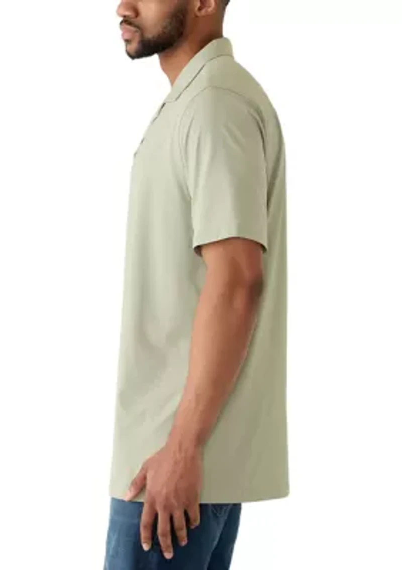 Men's Tall Stretch Knit Solid Shirt