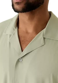 Men's Tall Stretch Knit Solid Shirt