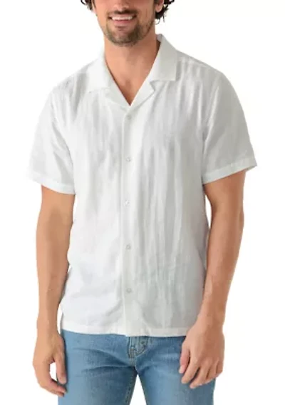 Men's Solid Linen Shirt