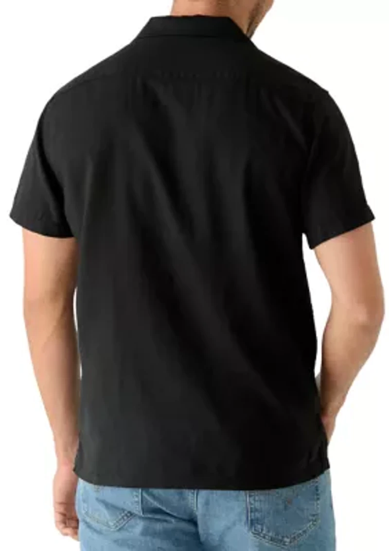 Men's Solid Linen Shirt