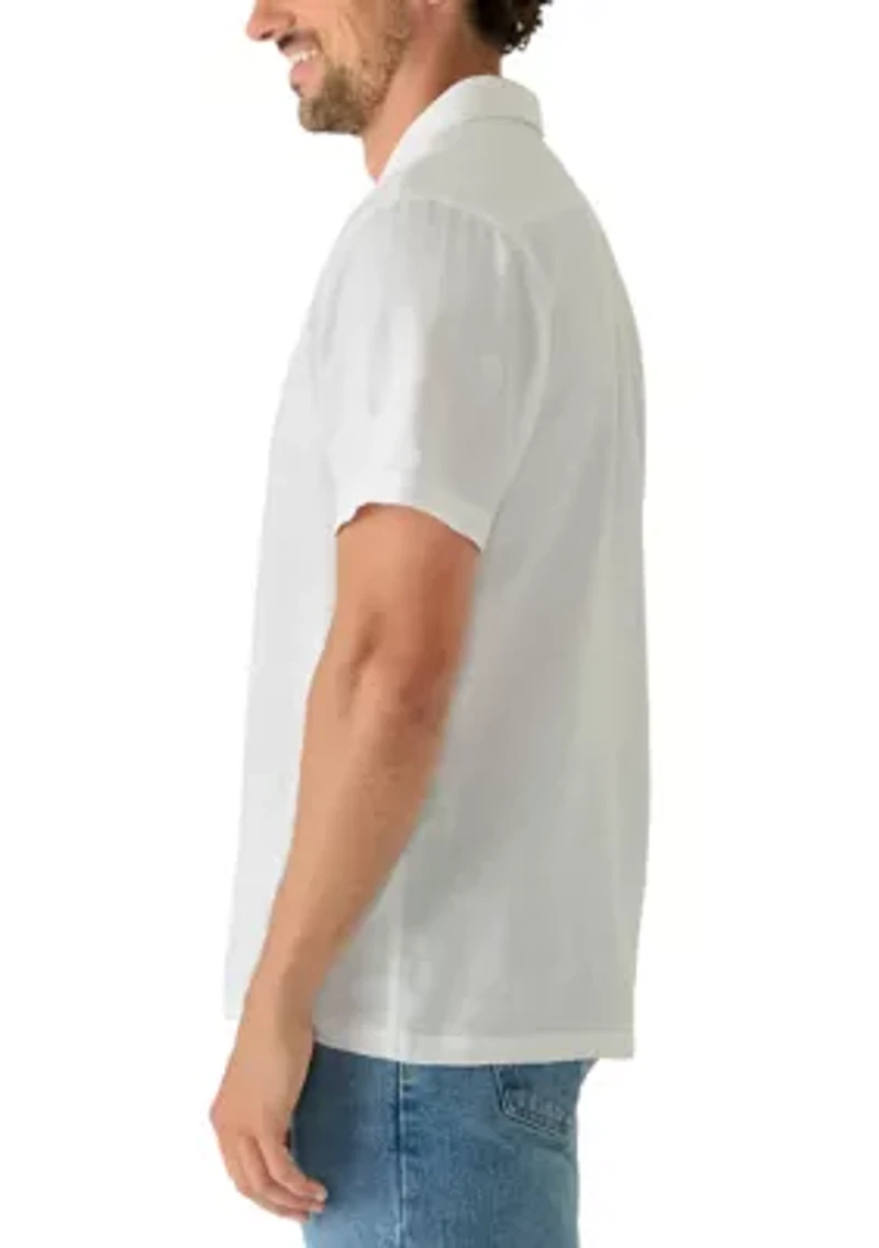 Men's Solid Linen Shirt